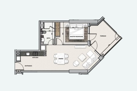 Apartment in Business Bay, Dubai 1 bedroom, 91 sq.m. № 92455 - photo 6