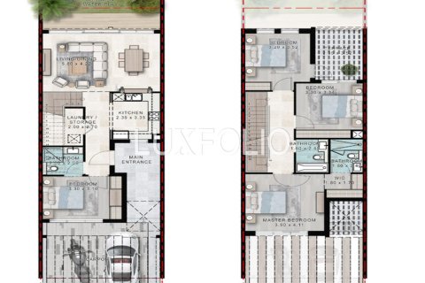 تاون هاوس في Damac Lagoons, دبي 4 غرف نوم, 196 م² رقم 45606 - صورة 11