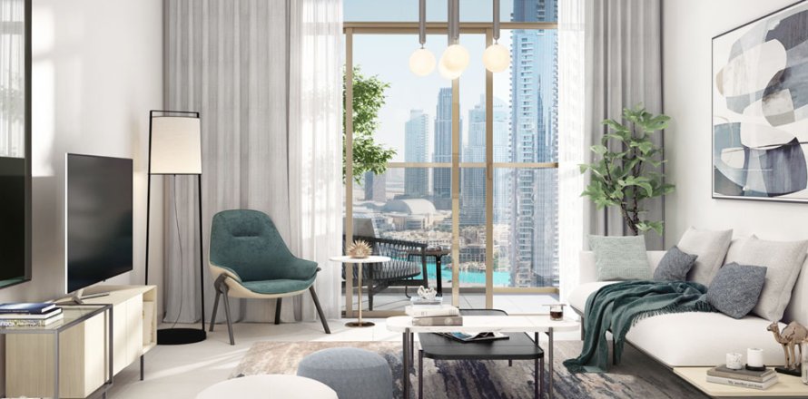 Appartement à BURJ CROWN à Dubai, 2 chambres, 99 m², № 31136