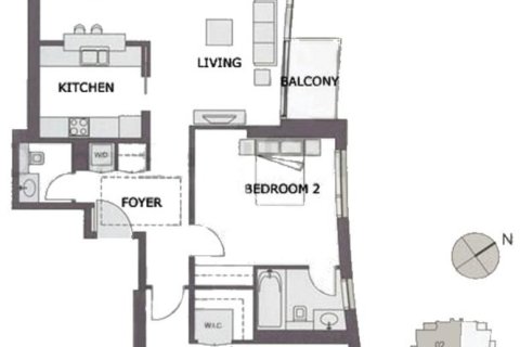 Apartamento en BURJ VIEWS en Dubai, 2 dormitorios, 136 m², № 31146 - foto 18