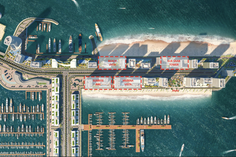 Appartement à Dubai Harbour, Dubai, 2 chambres, № 30493 - photo 31