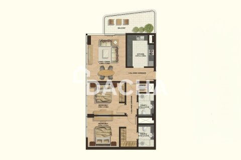 Apartamento en Sobha Hartland, Mohammed Bin Rashid City, Dubai, 2 dormitorios, 115 m², № 104964 - foto 2