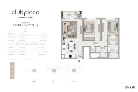 Appartement à Dubai Hills Estate, Dubai, 2 chambres, 141.6 m², № 47016 - photo 9