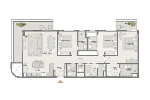 Apartment in Umm Suqeim, Dubai 1 bedroom, 67 sq.m. № 92438 - photo 10