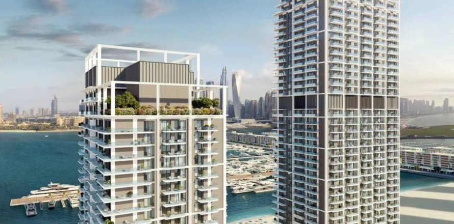 Квартира в Dubai Harbour, Дубай, 3 спальни, 189.6м², № 64216