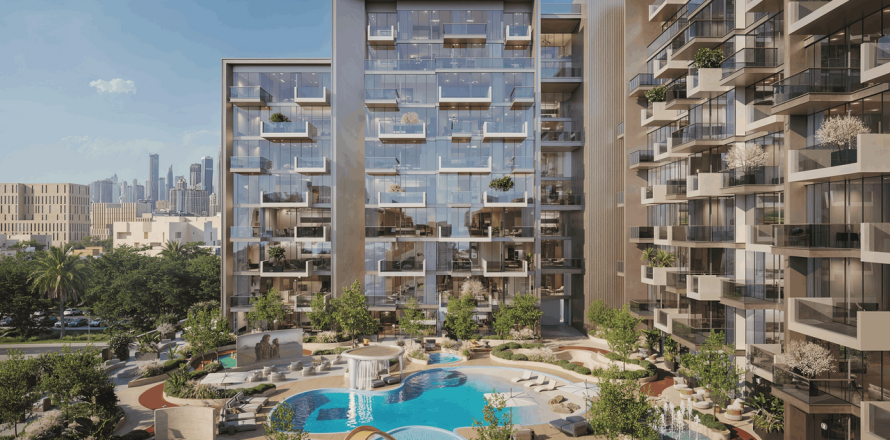 Квартира в Discovery Gardens, Дубай, 1 спальня, 84м², № 18186