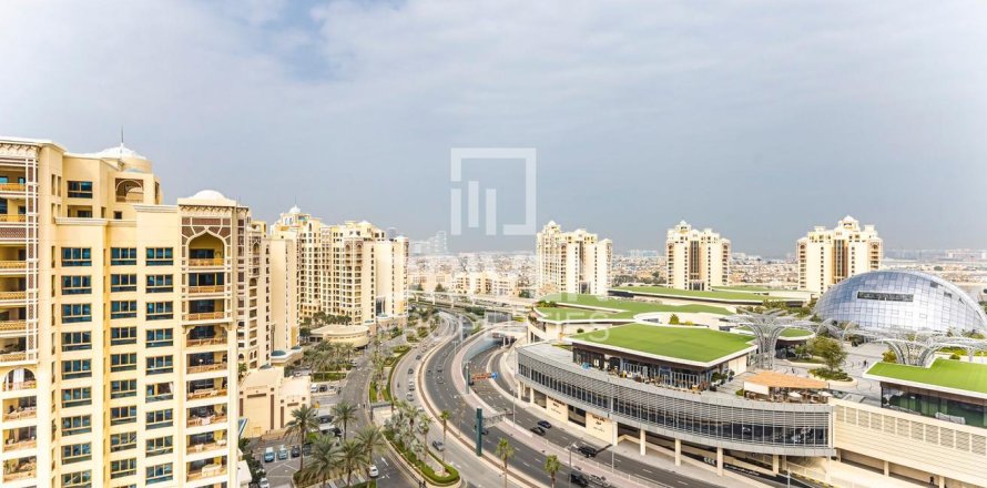 Duplex à Oceana, Palm Jumeirah, Dubai, 1 chambre, 77.39 m², № 137162