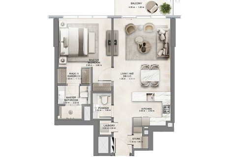 Apartment in Dubai 1 bedroom, 82 sq.m. № 141670 - photo 23