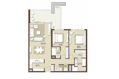 Apartamento en Acacia, Dubai Hills Estate, Dubai, 2 dormitorios, 145 m², № 75660 - foto 17