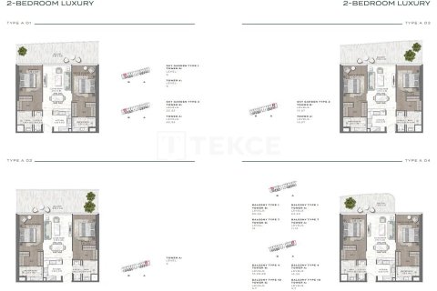 Apartment in Dubai Harbour, Dubai 3 bedrooms, 154 sq.m. № 5046 - photo 26