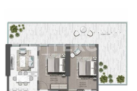 Apartment in DAMAC Hills (Akoya by DAMAC), Dubai 2 bedrooms, 124 sq.m. № 8196 - photo 3