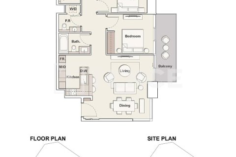 Apartment in Meydan, Dubai 1 bedroom, 75 sq.m. № 104585 - photo 2