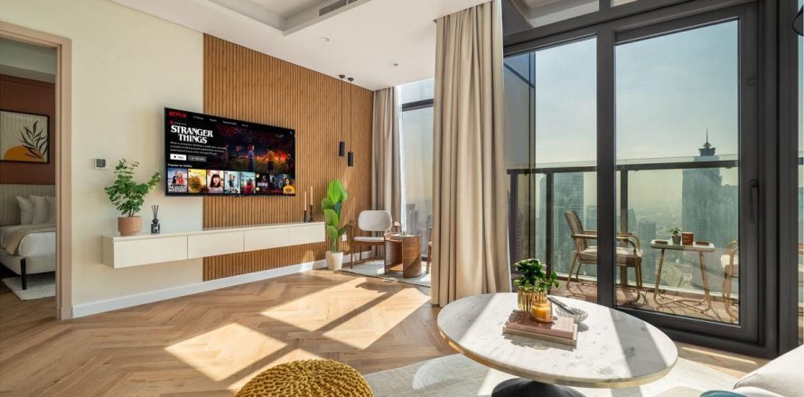 Квартира в Бизнес-Бэе, Дубай, 1 спальня, 63.2м², № 97748