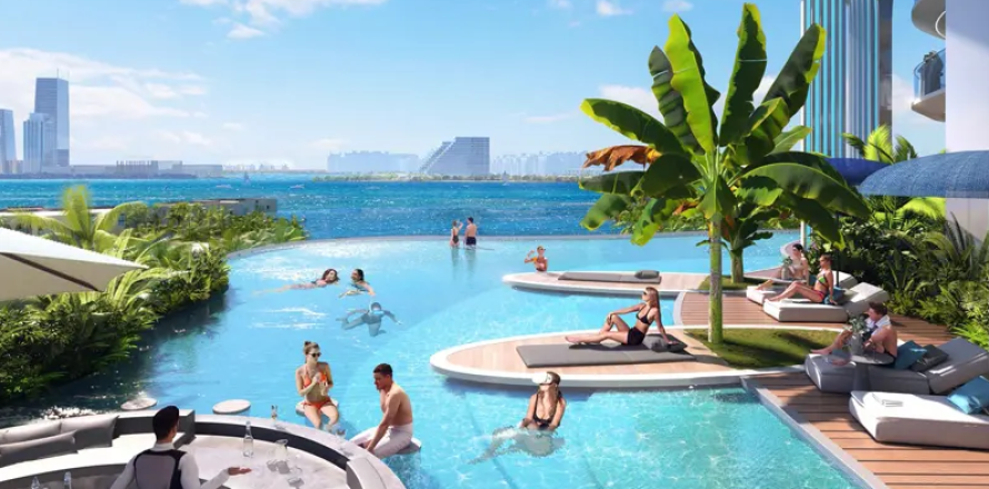 Apartment in Dubai Media City, Dubai 3 bedrooms, 127 sq.m. № 61040