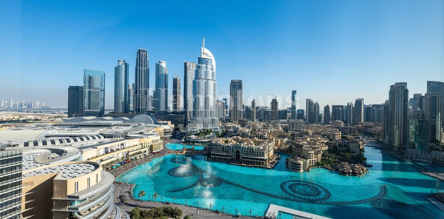 Квартира в Бурдж-Халифе, Дубай, 1 спальня, 76.7379м², № 63844