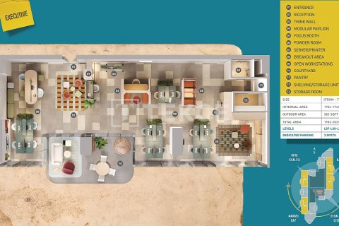 Oficina en Business Bay, Dubai, 66 m², № 83406 - foto 27