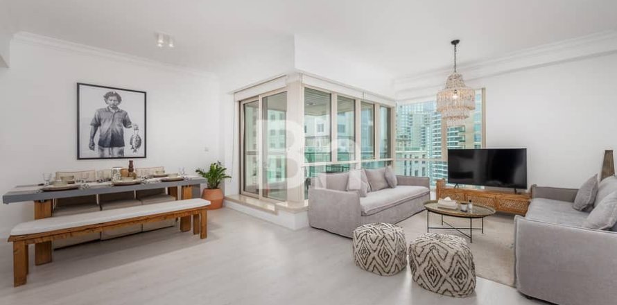 Квартира в Дубай Марине, Дубай, 2 спальни, 140м², № 23470