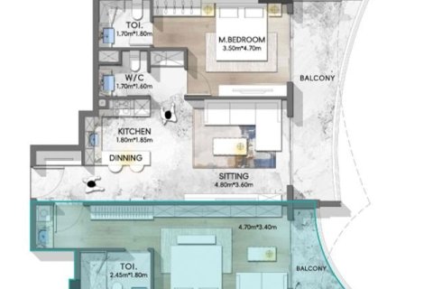 Apartment in Dubai 1 bedroom, 65 sq.m. № 103532 - photo 16