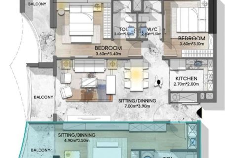 Apartment in Dubai 1 bedroom, 65 sq.m. № 103532 - photo 15