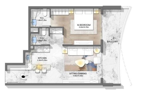 Apartment in Dubai 1 bedroom, 65 sq.m. № 103532 - photo 17