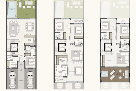 Townhouse in Jumeirah Golf Estates, Dubai 6 bedrooms, 434 sq.m. № 103537 - photo 9