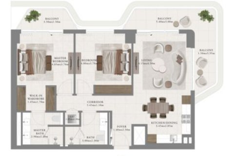 Apartment in Mina Rashid, Dubai 1 bedroom, 71 sq.m. № 103533 - photo 10