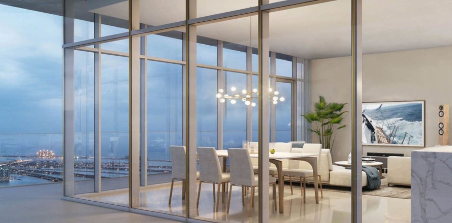 Appartement à BEACH VISTA à EMAAR Beachfront, Dubai Harbour, Dubai, 2 chambres, 109 m², № 29920