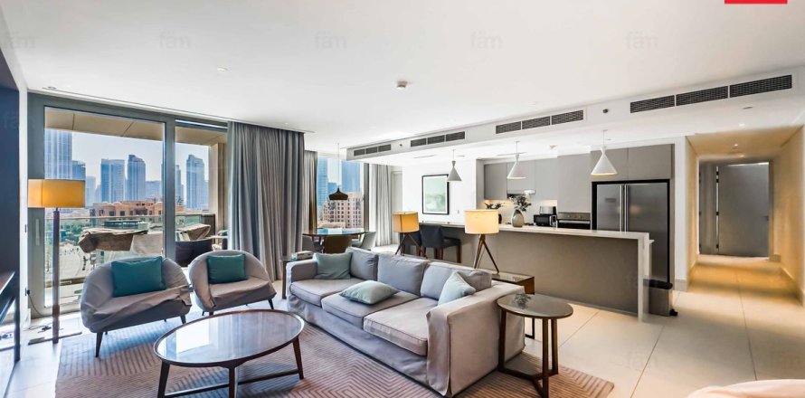 Apartamento en Downtown Dubai (Downtown Burj Dubai), Dubai, 2 dormitorios, 152.5 m², № 23247
