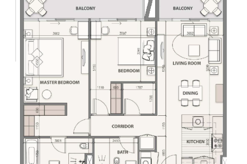 Appartement à Jumeirah Village Circle, Dubai, studio, 37 m², № 92616 - photo 5