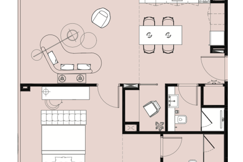 Appartement à Dubai, 1 chambre, 88 m², № 92618 - photo 6