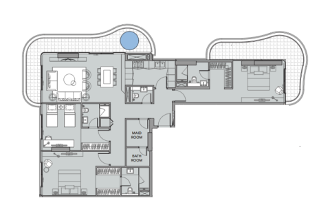 Apartment in Dubai 1 bedroom № 92619 - photo 7