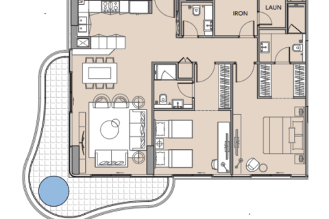 Apartment in Dubai 1 bedroom № 92619 - photo 6