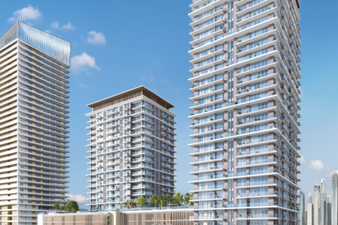 Apartamento en BEACH ISLE en EMAAR Beachfront, Dubai Harbour, Dubai, 1 dormitorio, 70 m², № 103967