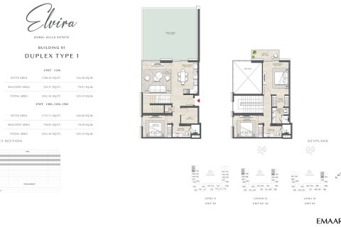 Apartment in Dubai Hills Estate, Dubai 1 bedroom, 64 sq.m. № 103965 - photo 4