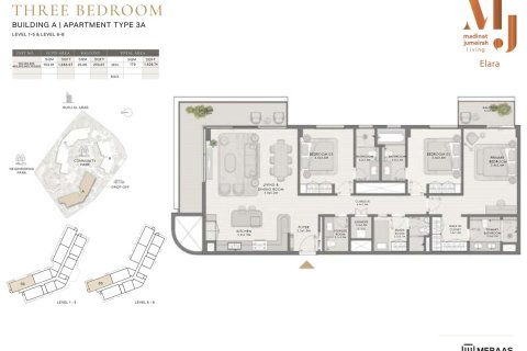 Apartment in Elara in Umm Suqeim, Dubai 1 bedroom, 67 sq.m. № 103953 - photo 3