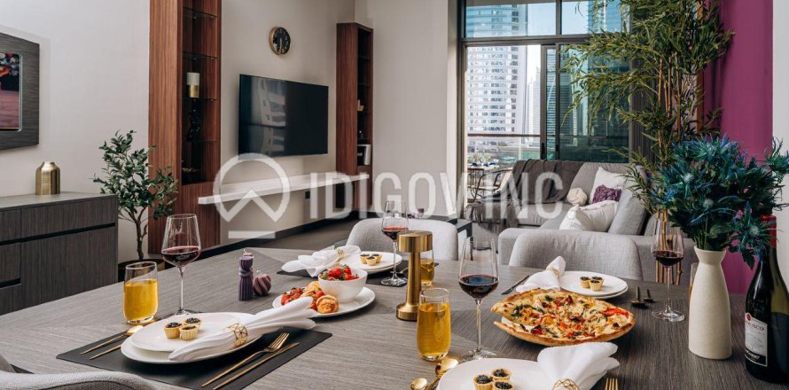 Appartement à Jumeirah Lake Towers, Dubai, 2 chambres, 131 m², № 52472