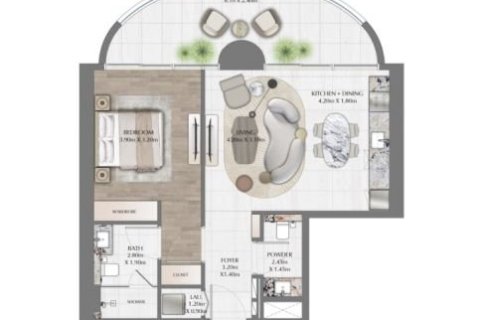 Apartment in Downtown Dubai (Downtown Burj Dubai), Dubai studio, 44 sq.m. № 103639 - photo 5
