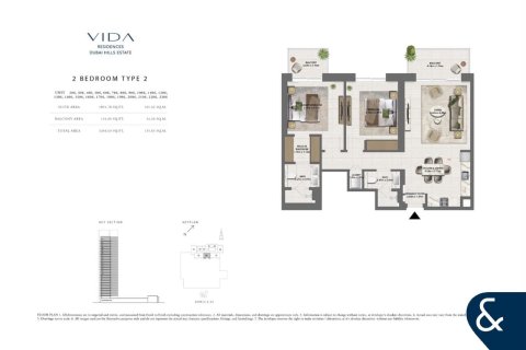 Apartamento en Dubai Hills Estate, Dubai, 2 dormitorios, 116 m², № 78735 - foto 9