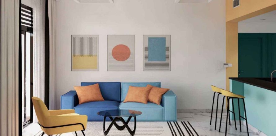 Apartamento en IZZZI LIFE MINT en Jumeirah Village Circle, Dubai, 1 dormitorio, 88.22 m², № 31190