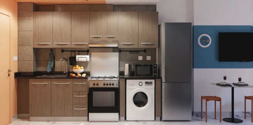 Квартира в IZZZI LIFE MINT в Джумейра Вилладж Серкл, Дубай, студия, 58.1м², № 31186