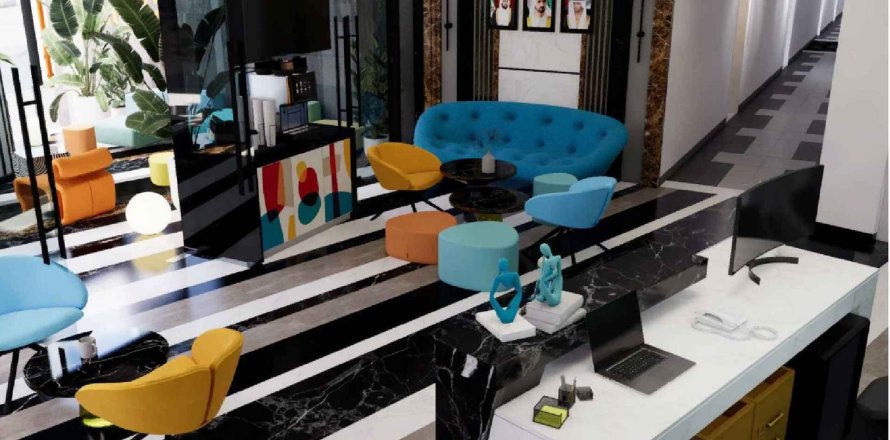 Квартира в IZZZI LIFE MINT в Джумейра Вилладж Серкл, Дубай, 1 спальня, 70.87м², № 31188