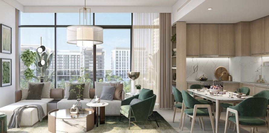 Квартира в Дубай Хилс Эстейт, Дубай, 2 спальни, 102.4м², № 58192