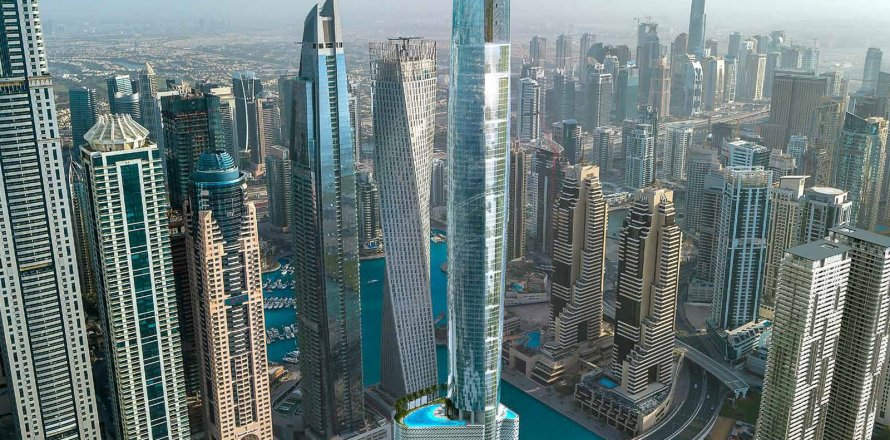 Квартира в Ciel Tower, Дубай Марина, Дубай, 1 спальня, 60.9м², № 7971