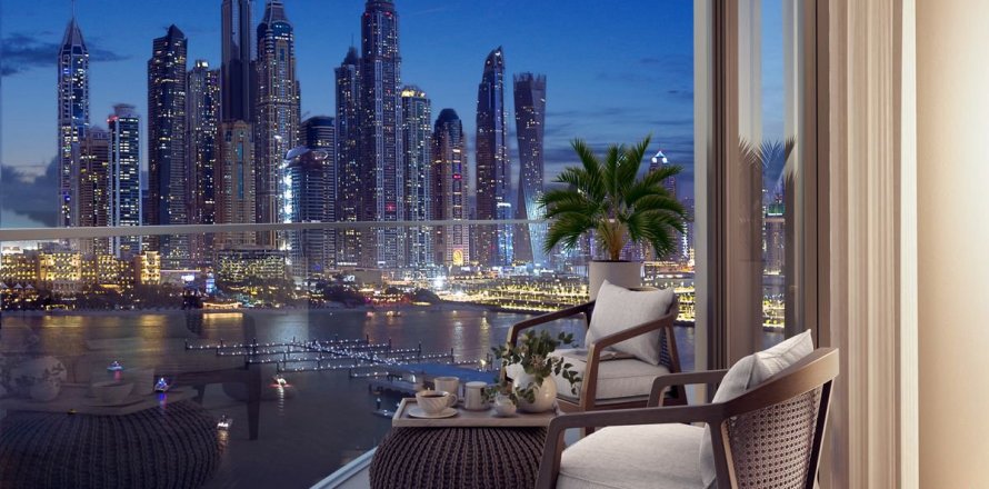 Квартира в Dubai Harbour, Дубай, 1 спальня, 74м², № 23228