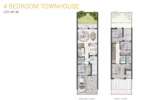 Apartment in Damac Lagoons, Dubai 4 bedrooms № 103665 - photo 3