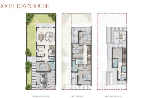 Townhouse in Damac Lagoons, Dubai 4 bedrooms № 103662 - photo 2