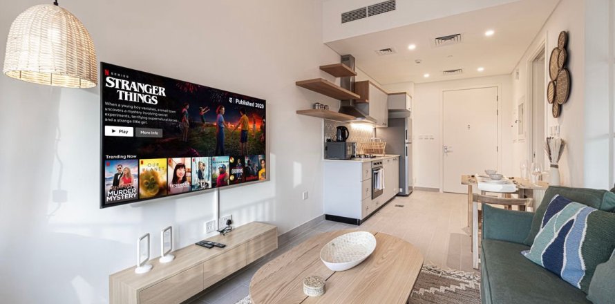 Квартира в Дубай Хилс Эстейт, Дубай, 1 спальня, 46.1м², № 93712