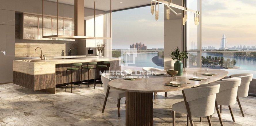 Квартира в Пальме Джумейре, Дубай, 2 спальни, 184м², № 72914