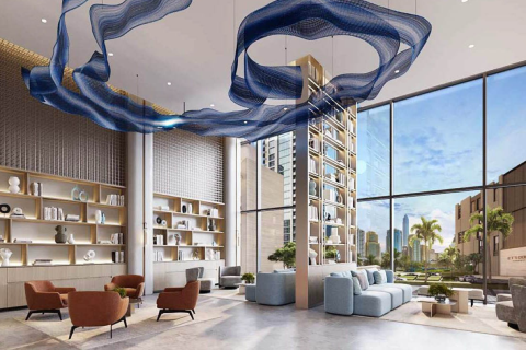 شقة في PENINSULA FOUR THE PLAZA في الخليج التجاري استوديو, 49 م² رقم 103209 - صورة 3