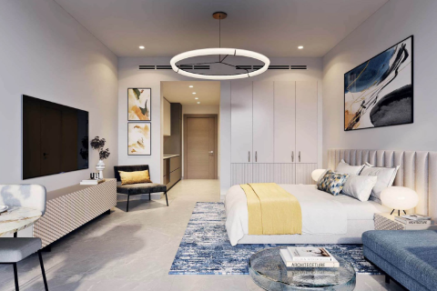 Apartamento en PENINSULA FOUR THE PLAZA en Business Bay, estudio, 49 m², № 103209